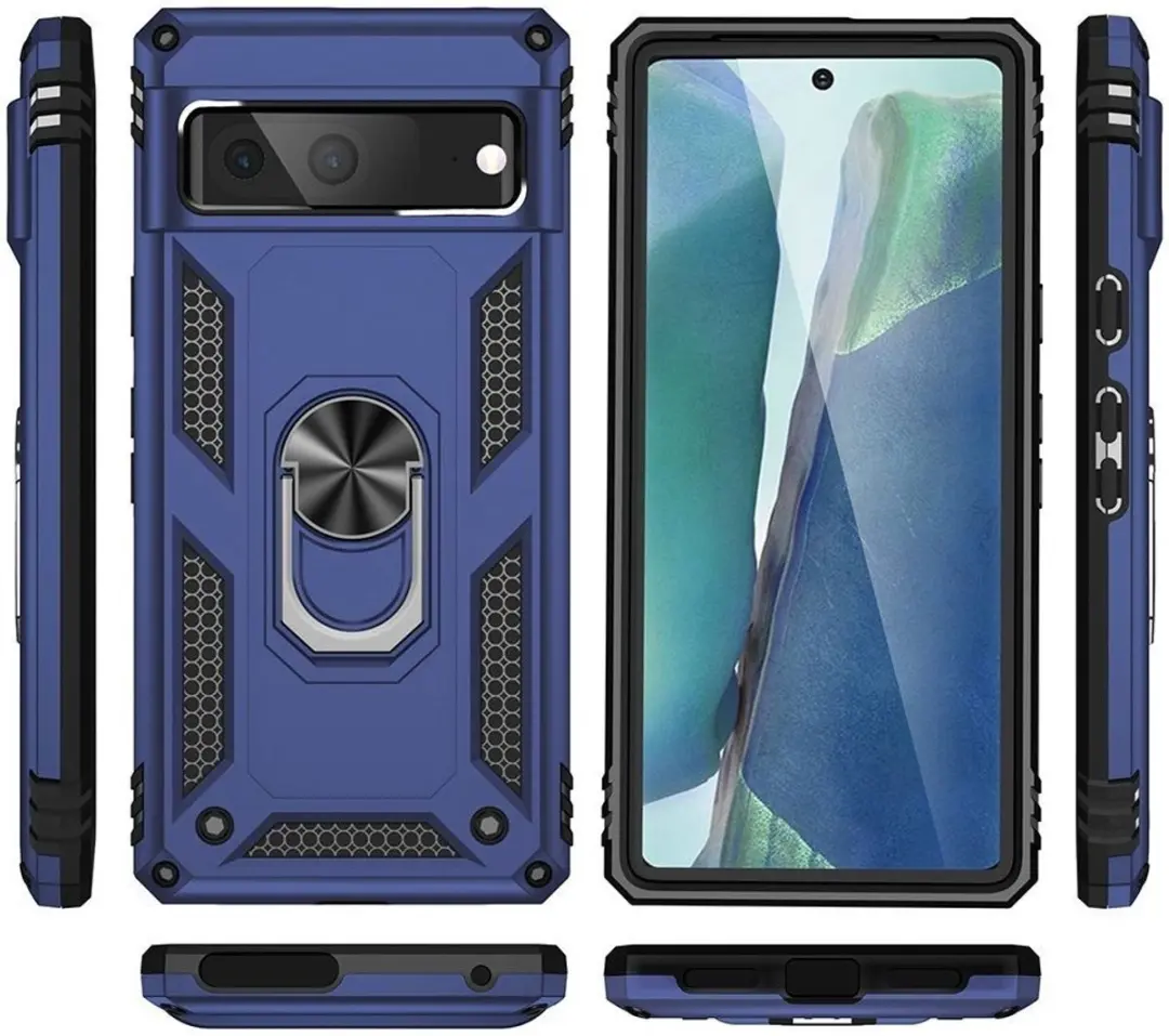 Selected Magnetisch Hoesje Google Pixel 7 - Blauw - afbeelding 6 van 6
