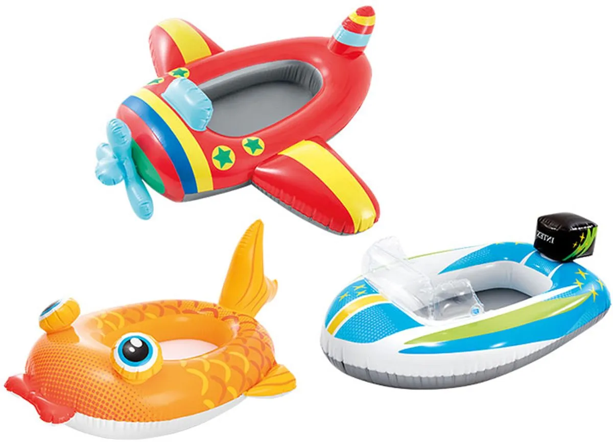 Intex Opblaas Pool Cruiser Vis Geel