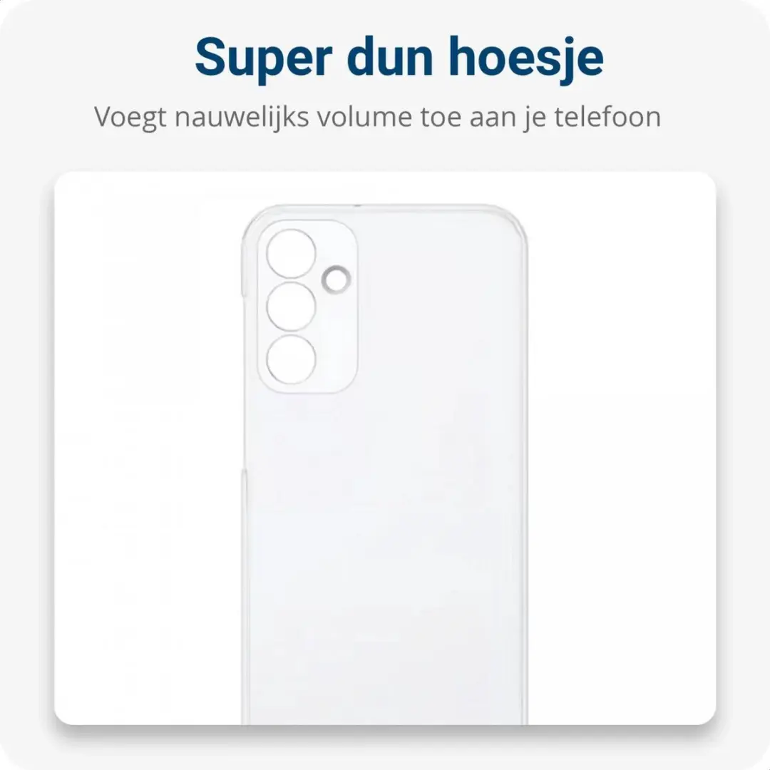 Selected Schokbestendig Hoesje Samsung Galaxy A15 5G - Transparant - afbeelding 6 van 6