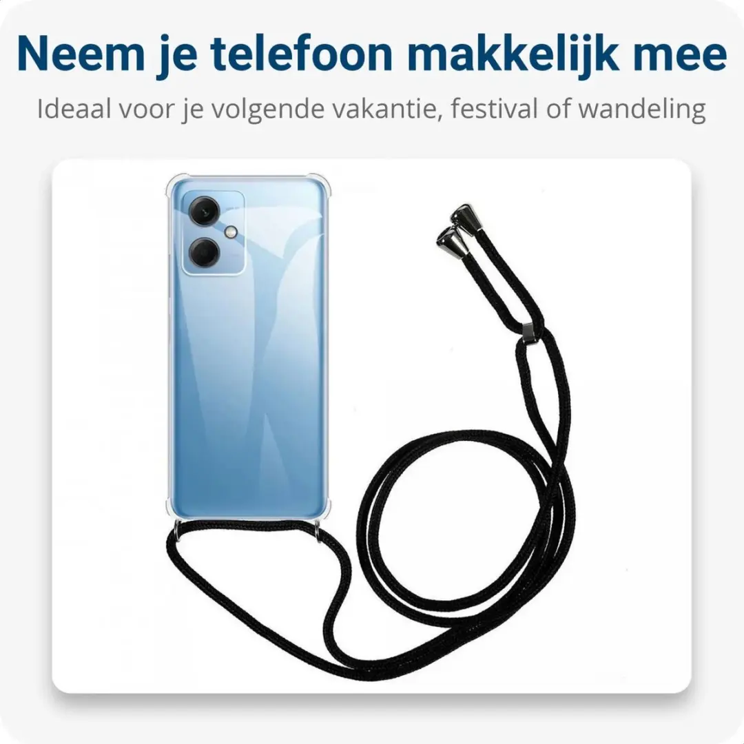 Selected by GSMpunt Xiaomi Redmi Note 12 5G/Poco X5 Hoesje - Transparant TPU