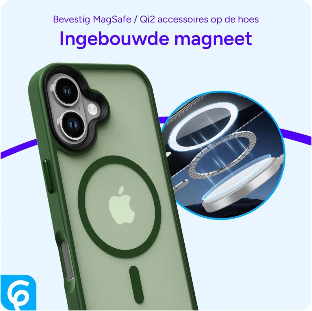Selected iPhone 17 Hoesje MagSafe Mat - Donker Groen - afbeelding 6 van 6