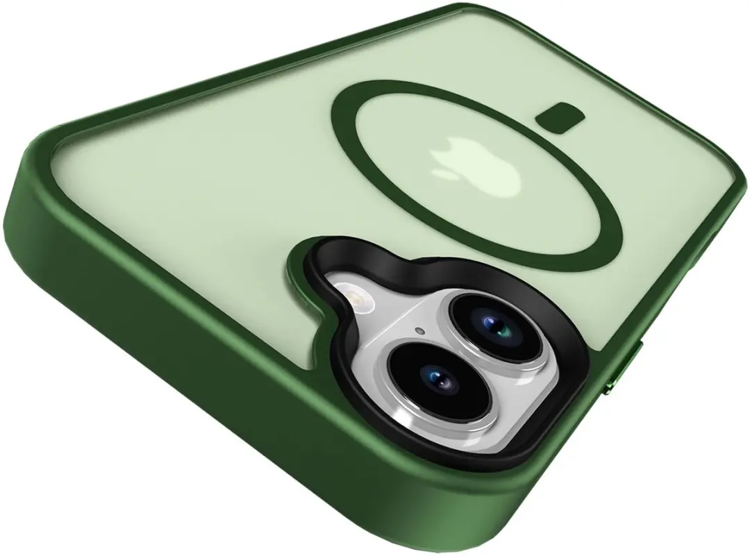 Selected iPhone 17 Hoesje MagSafe Mat - Donker Groen