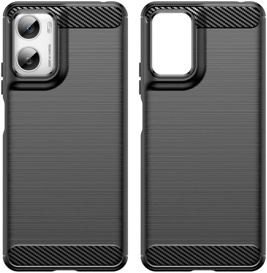 Selected TPU Hoesje Motorola Moto G06 Power - Zwart