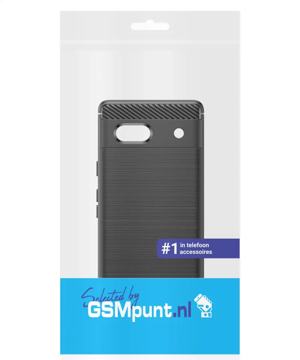 Selected TPU Hoesje Google Pixel 7a - Zwart
