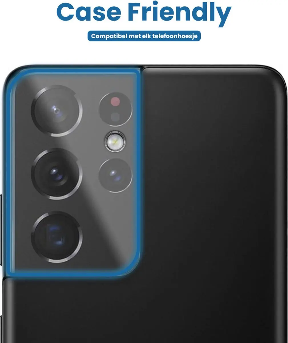 Samsung Galaxy S21 Ultra Camera Lens Protector - Transparant