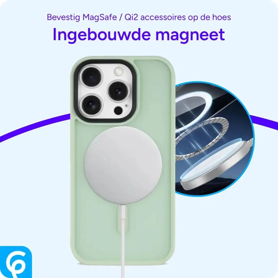 Selected Hoesje iPhone 16 Pro Max MagSafe - Groen