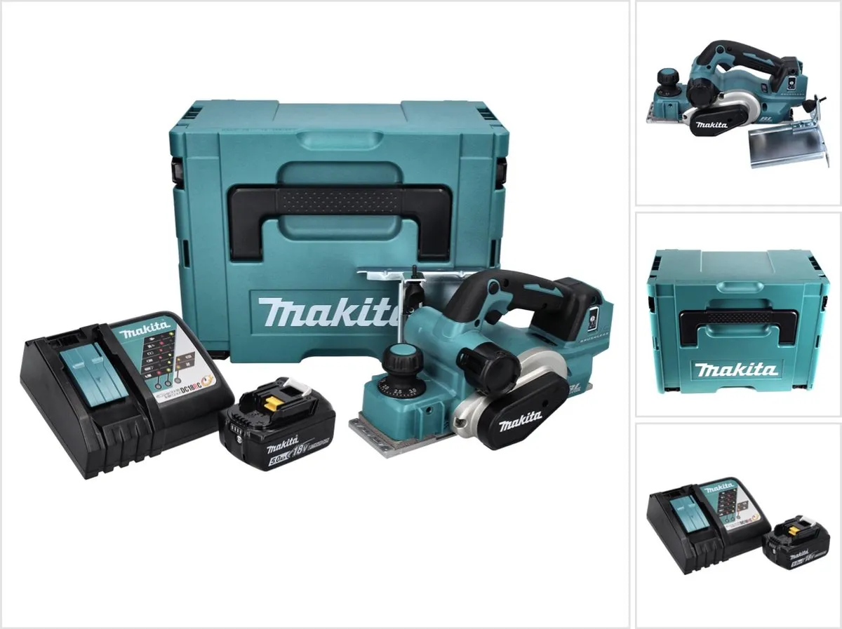 Makita DKP 181 RT1J Accu-schaafmachine 82mm