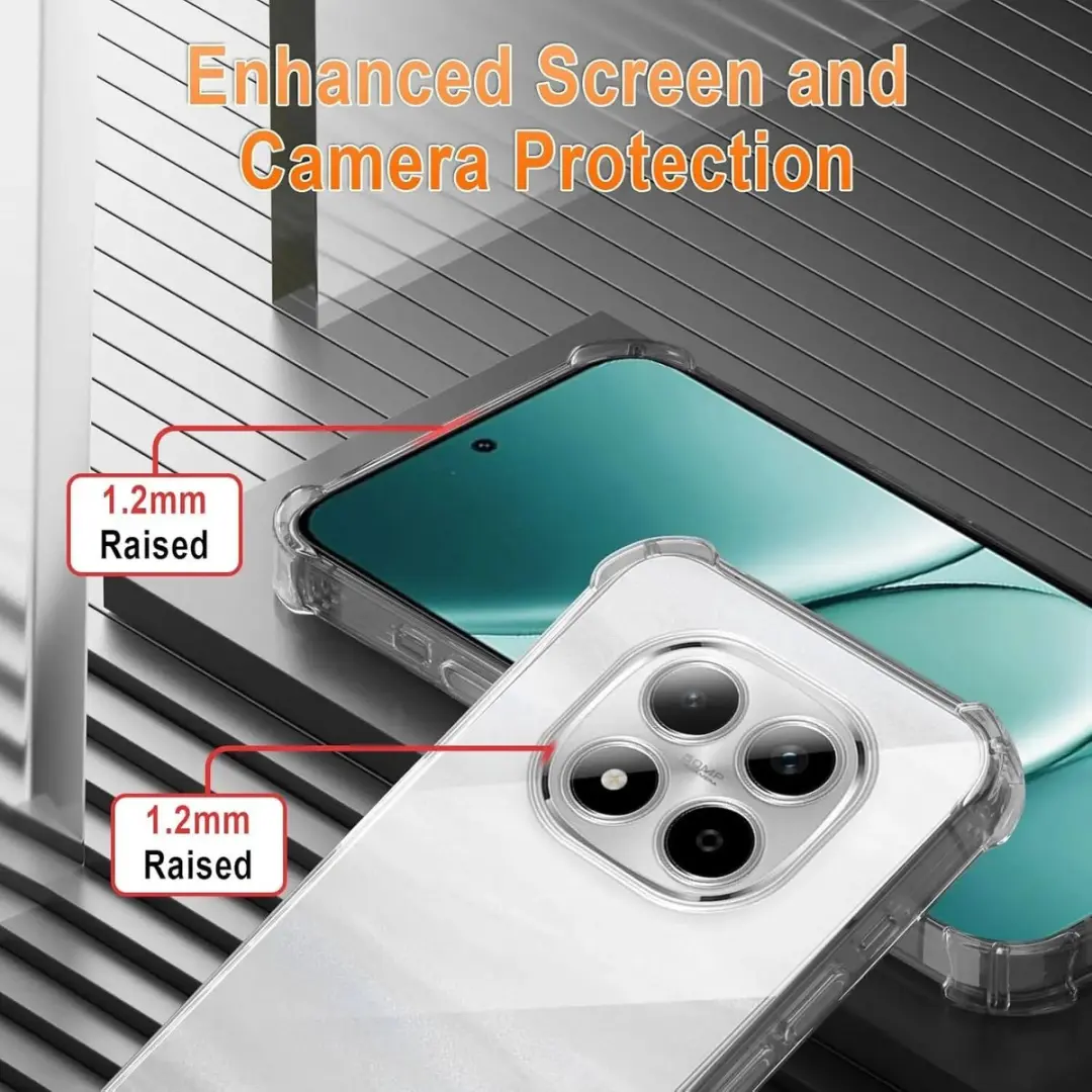 Selected Xiaomi Redmi Note 15 Pro 5G Hoesje - Transparant