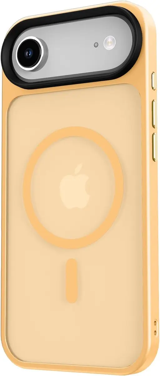 Selected iPhone Air Hoesje Matte Oranje - MagSafe