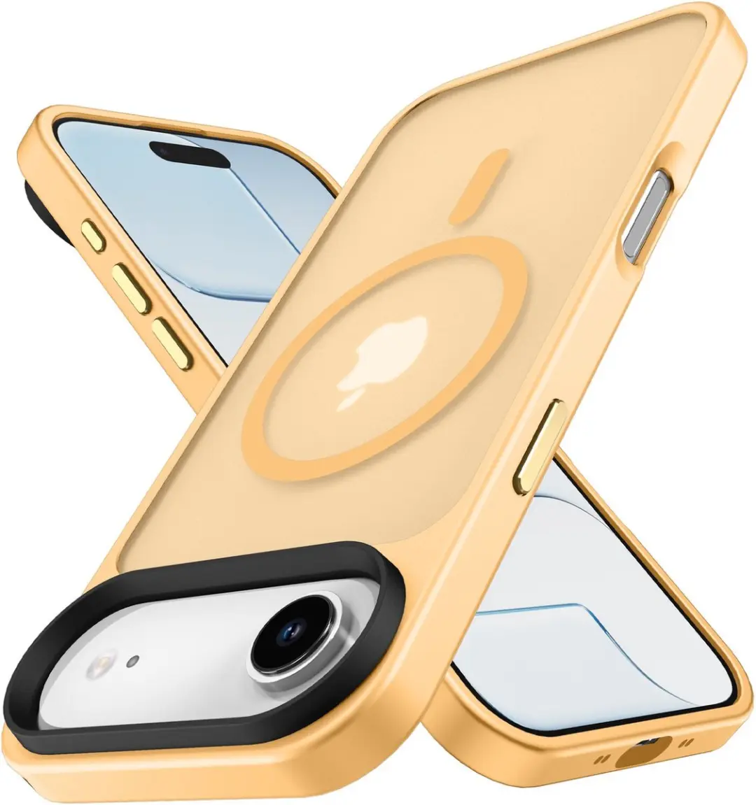 Selected iPhone Air Hoesje Matte Oranje - MagSafe