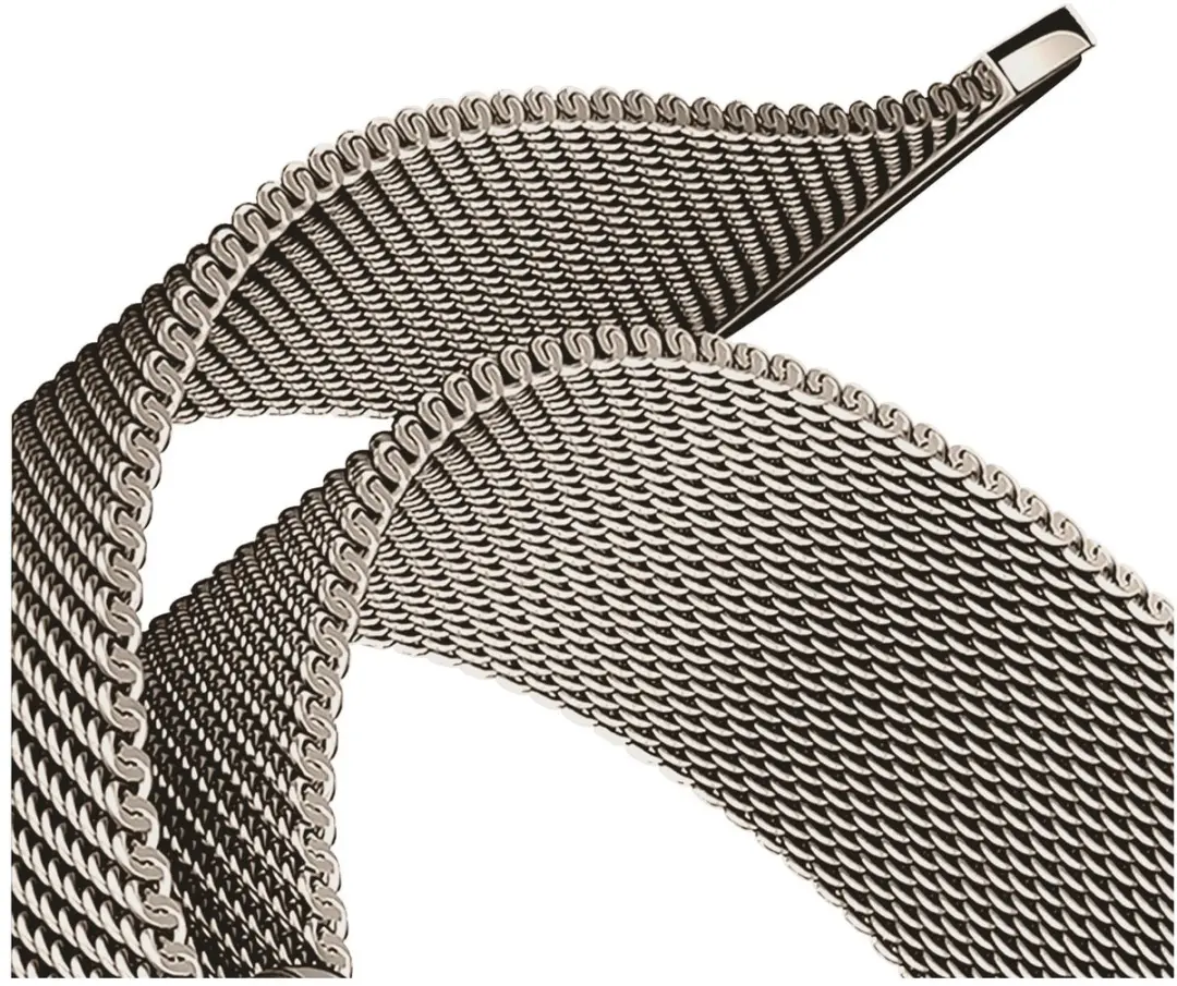 Selected SBG Universeel 20mm Horlogebandje - Goud/Beige