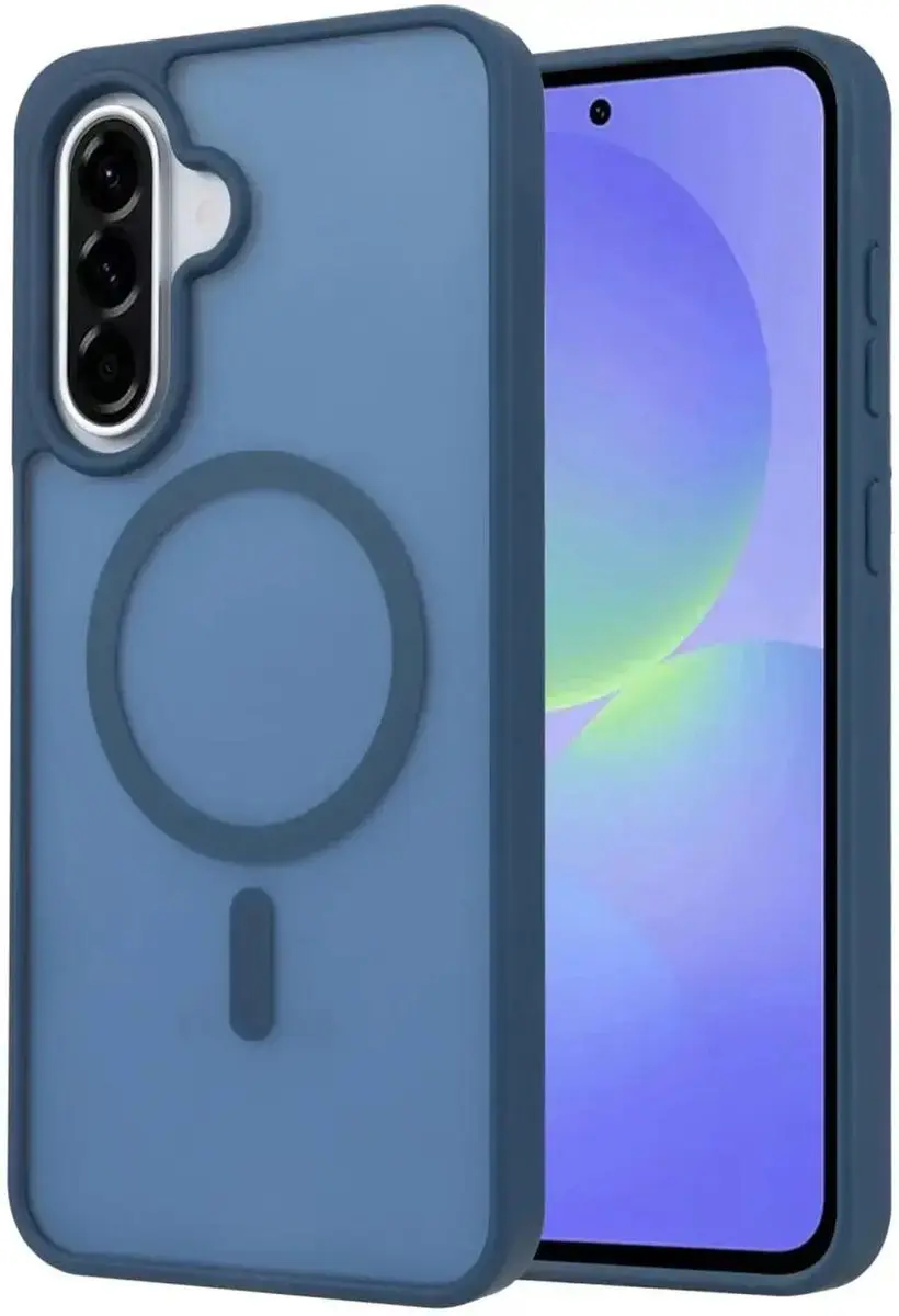 Selected Hoesje Samsung Galaxy A36 MagSafe Blauw