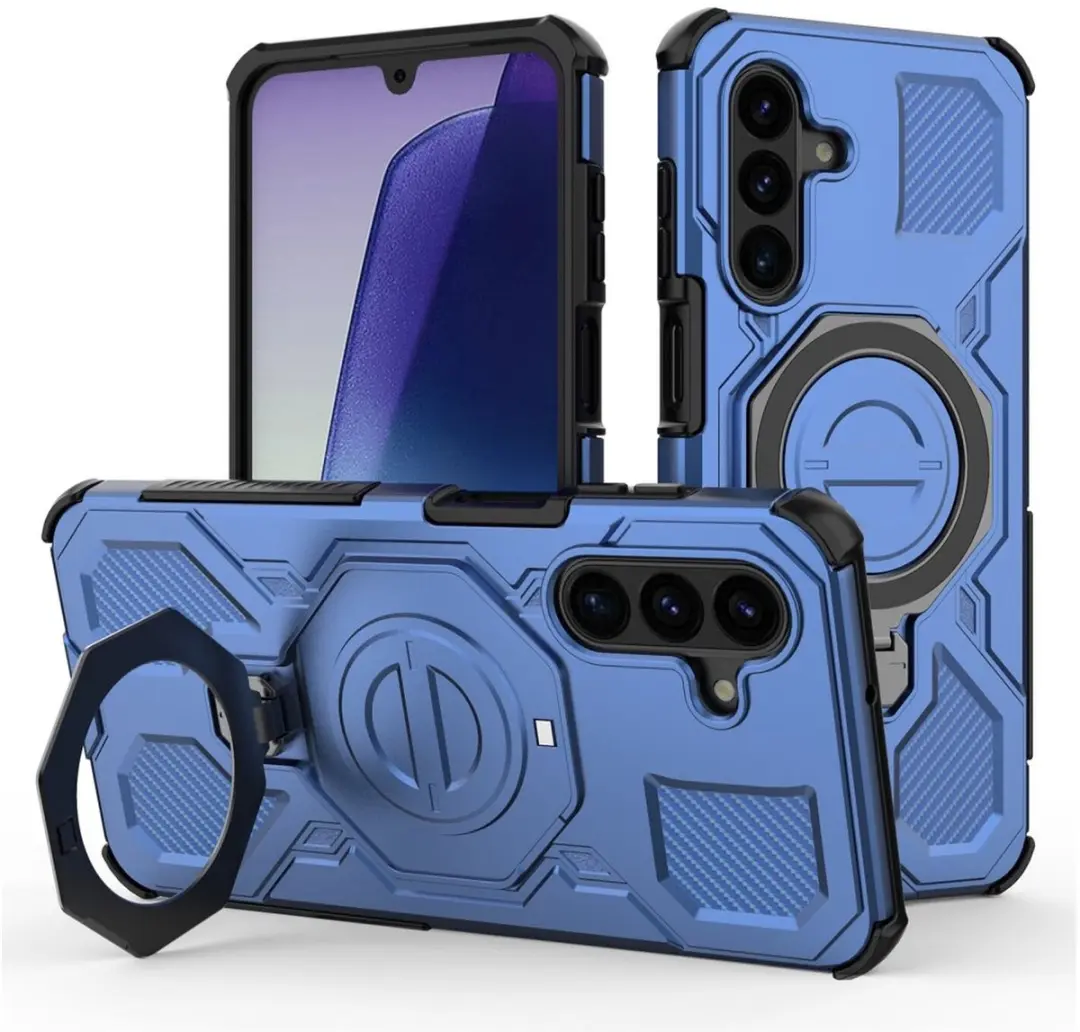 Selected Hoesje Samsung Galaxy A17 MagSafe Blauw