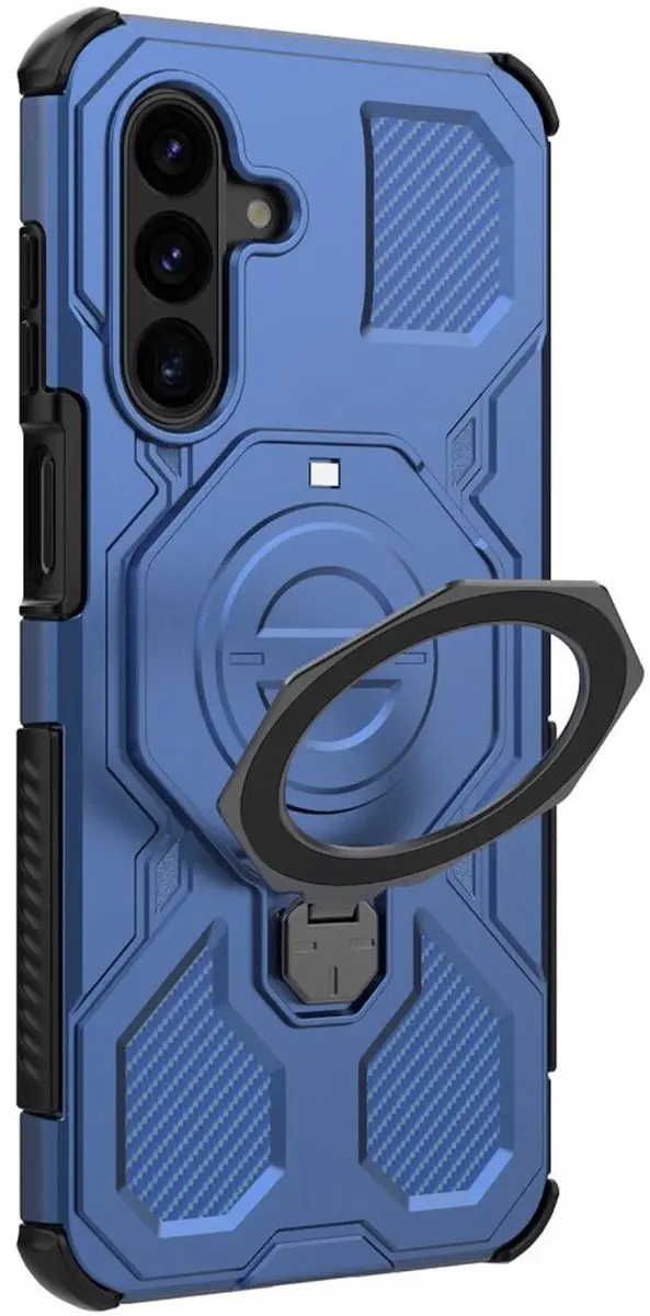 Selected Hoesje Samsung Galaxy A17 MagSafe Blauw - 360° Draaibaar - afbeelding 6 van 6