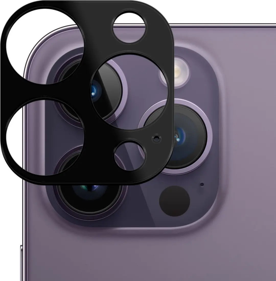 Selected Camera Lens Protector Zwart - iPhone 14 Pro/Pro Max