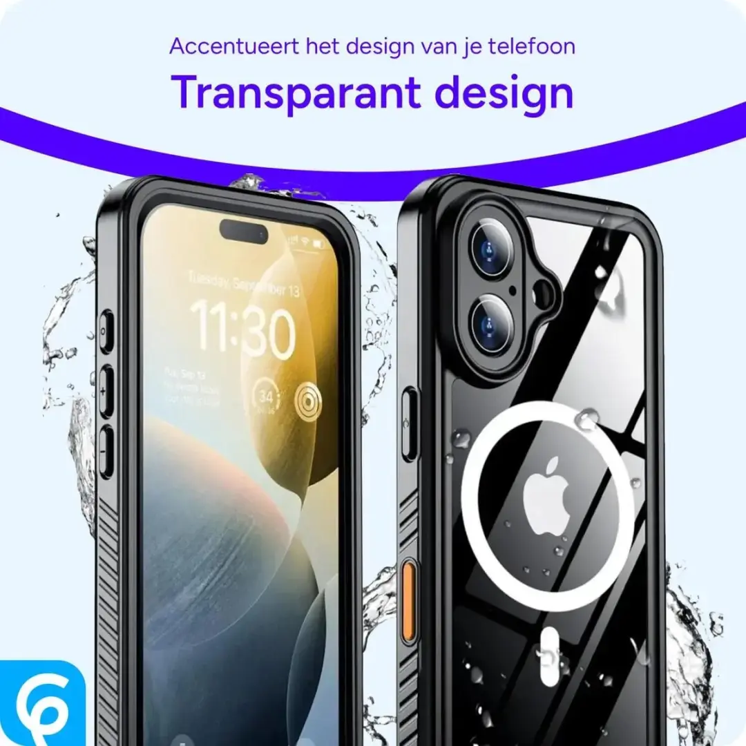 Selected SBG Outdoor Case iPhone 16 Waterdicht - IP68 - MagSafe