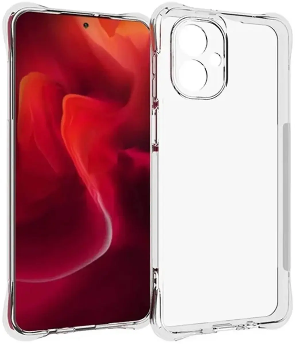 Selected Transparant Hoesje Motorola Moto G55