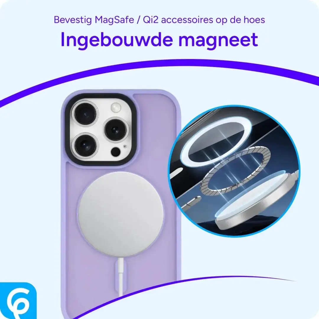Selected Hoesje iPhone 16 Pro MagSafe - Mat Paars - afbeelding 6 van 6