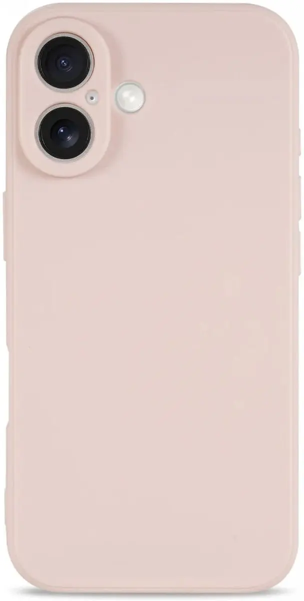 Selected Hoesje iPhone 16 Back Cover Roze - Dun TPU