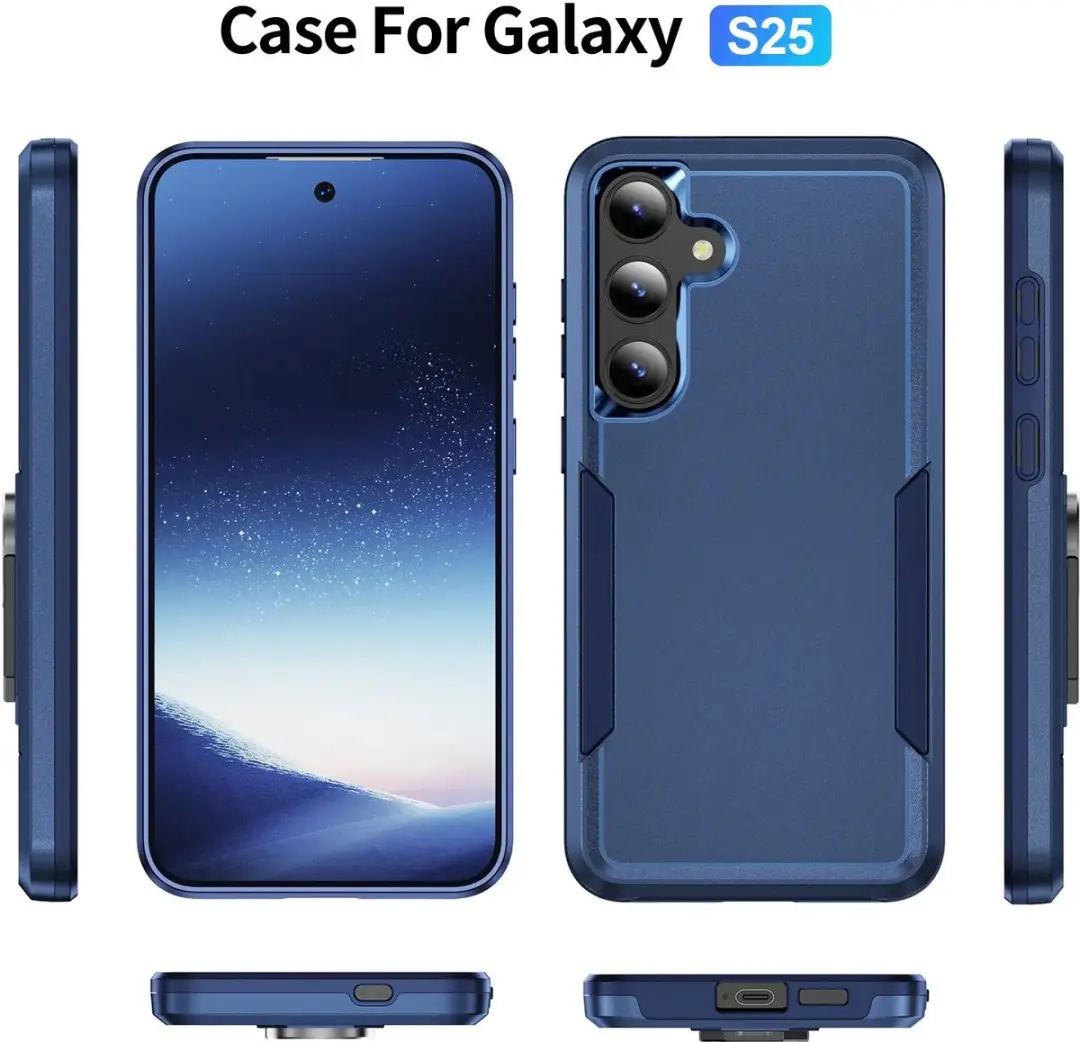 Selected Back Cover Samsung Galaxy S25 - Blauw