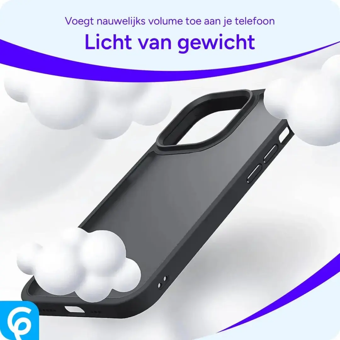 Selected iPhone 15 Hoesje - Matte Zwart