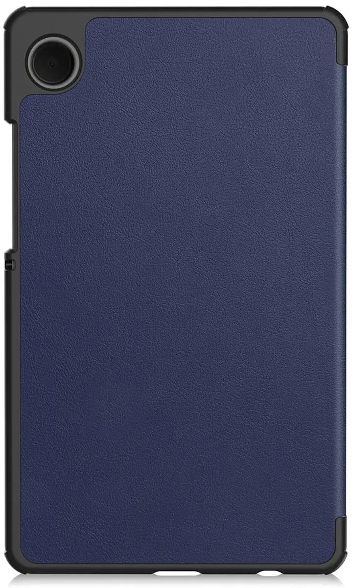 Samsung Galaxy Tab A11 Book Case Hoes - Blauw Tri-fold