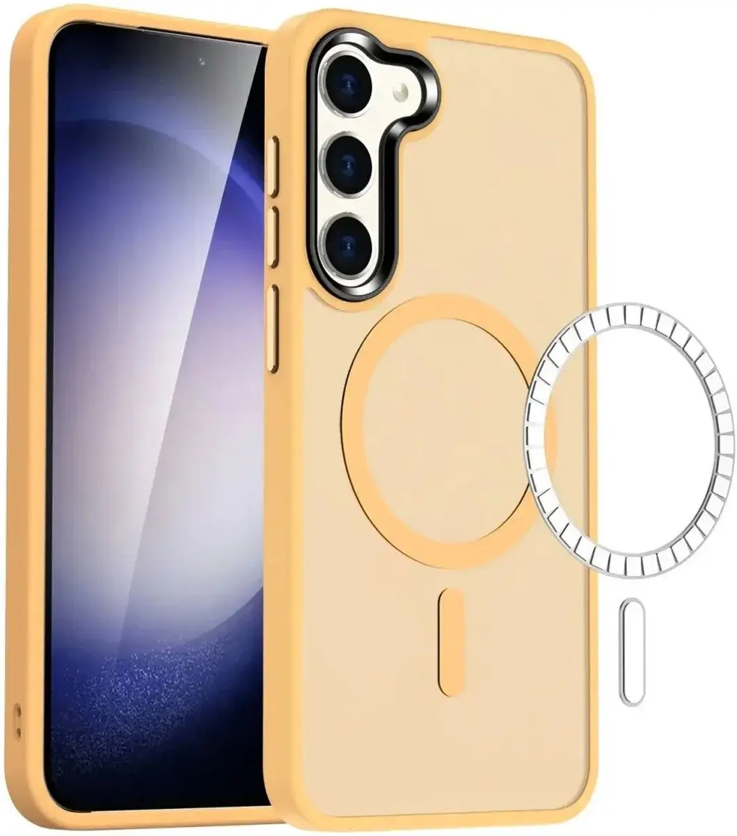 Selected Hoesje Samsung Galaxy S24 Ultra Matte Oranje