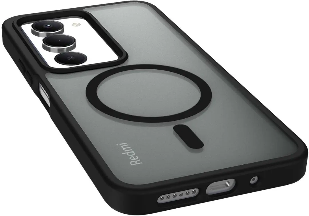 Selected Hoesje Xiaomi Redmi 15 MagSafe - Mat Zwart