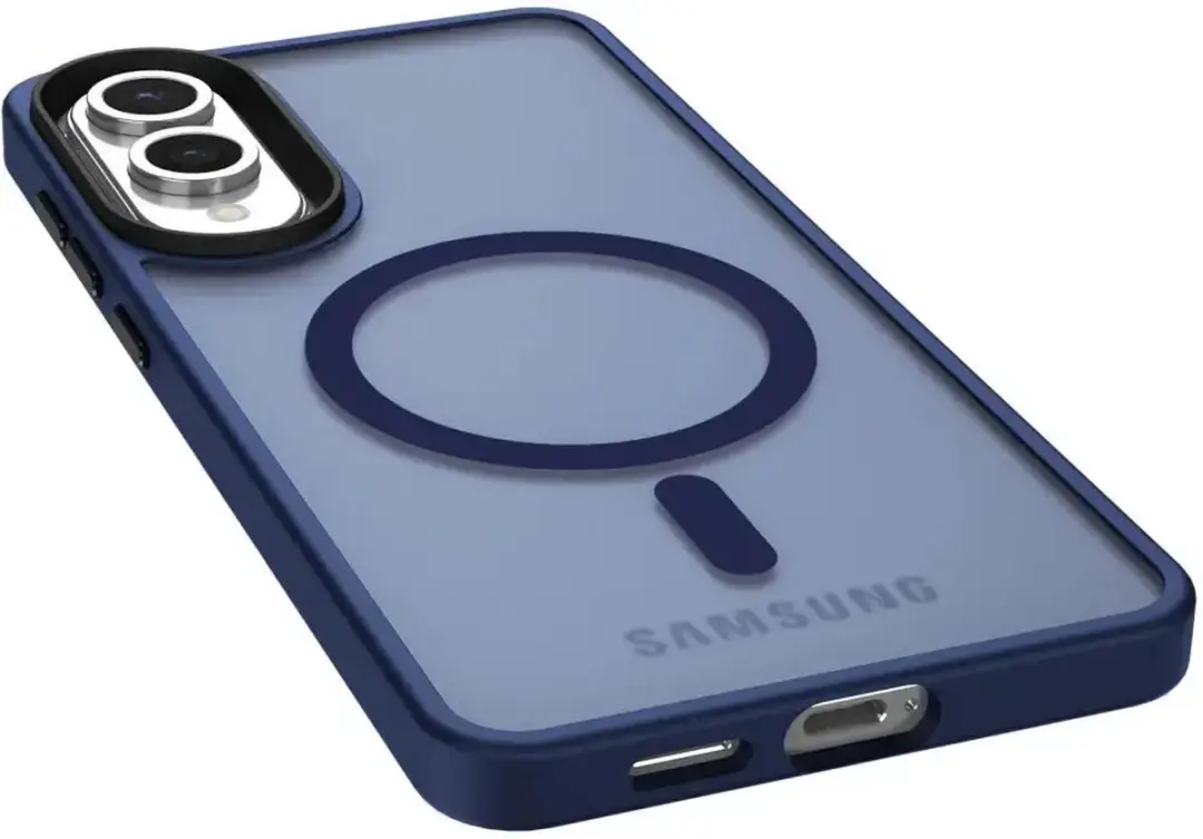 Selected Hoesje Samsung Galaxy S25 Edge MagSafe Blauw