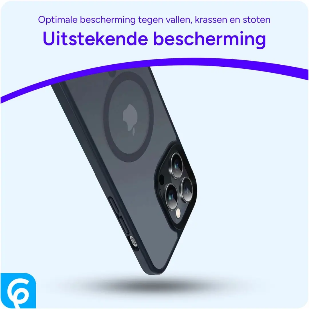 Selected by GSMpunt Apple iPhone 14 Pro Max MagSafe Hoesje - Zwart - afbeelding 6 van 6