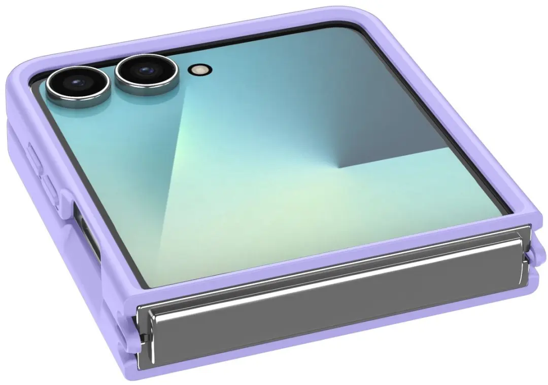 Selected Hoesje Samsung Galaxy Z Flip 7 - Paarse Matte Back Cover - afbeelding 6 van 6