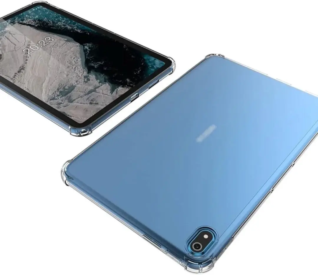 Selected Nokia T21 Schokbestendige TPU Hoes - Transparant
