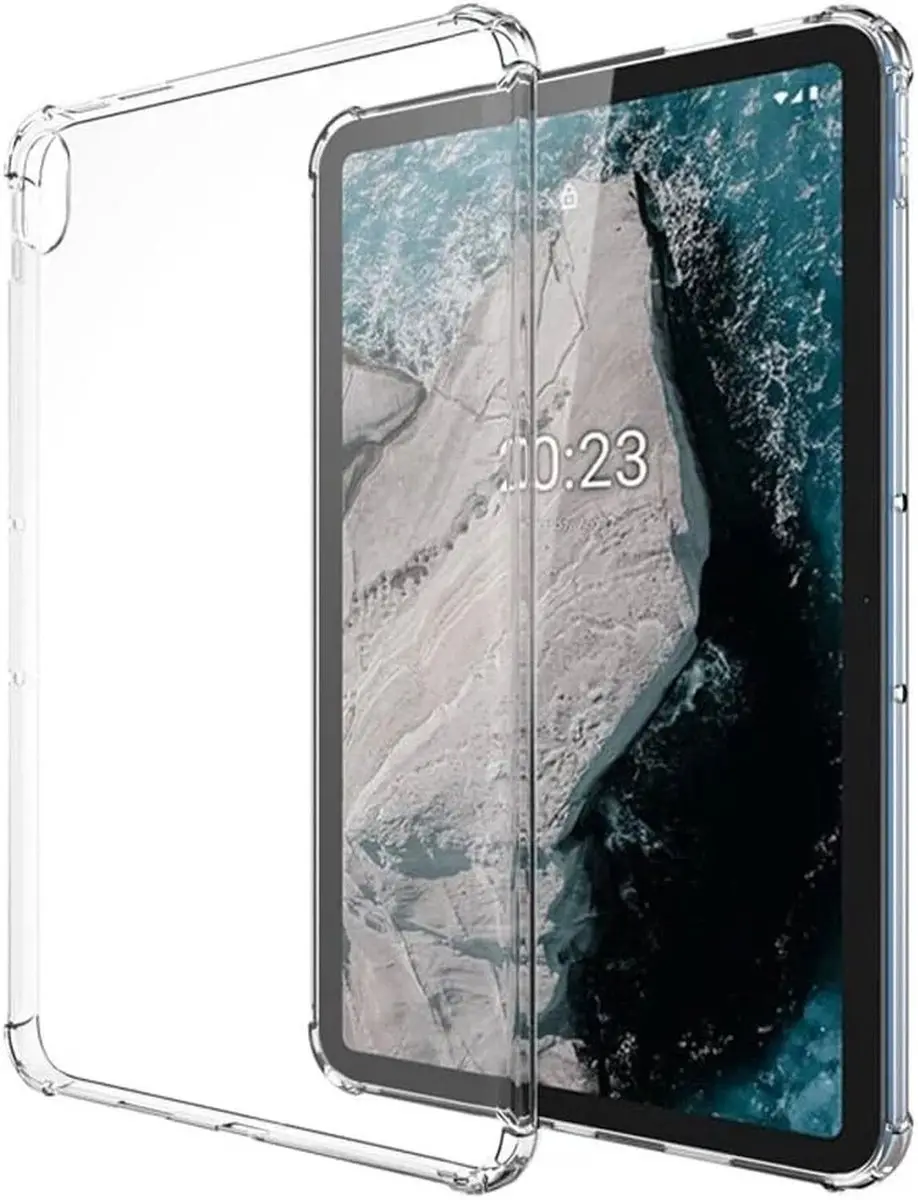 Selected Nokia T21 Schokbestendige TPU Hoes - Transparant
