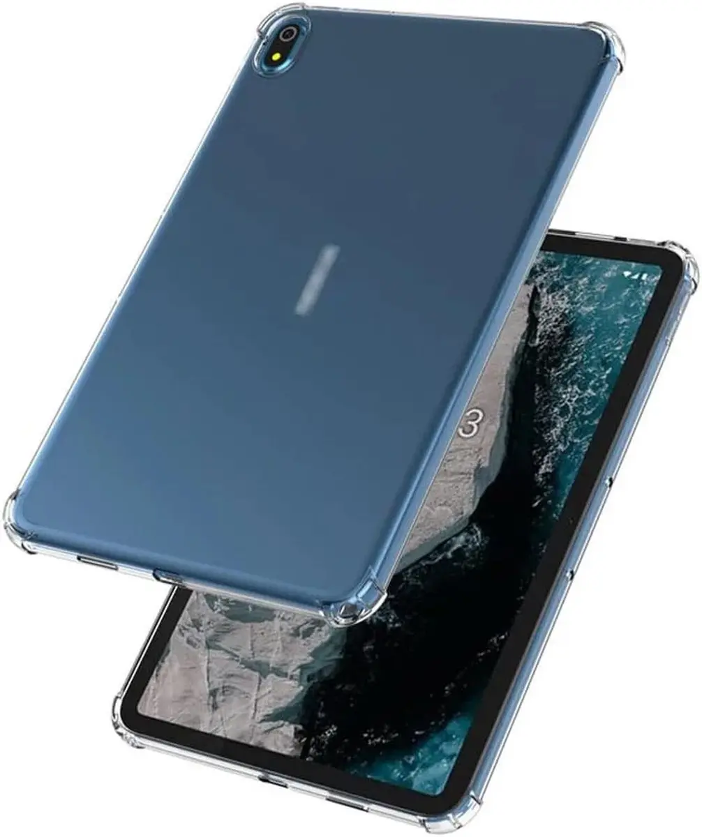 Selected Nokia T21 Schokbestendige TPU Hoes - Transparant