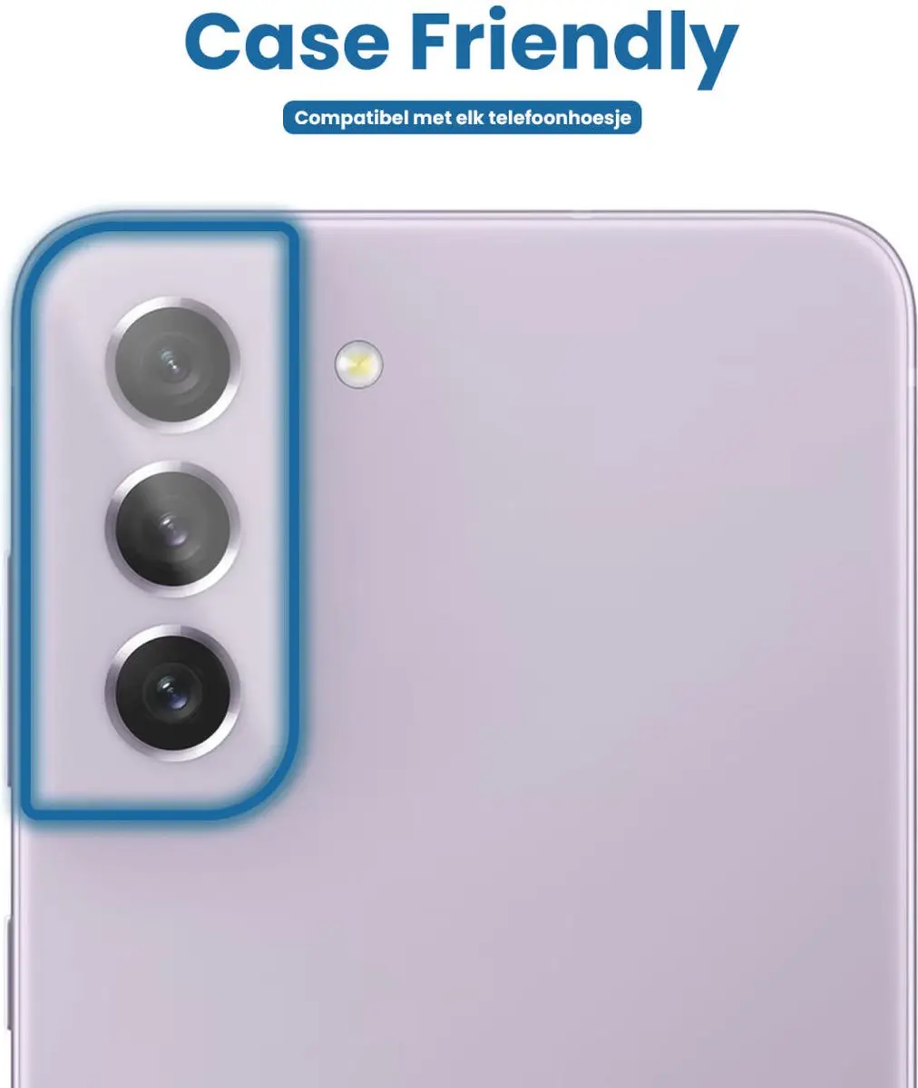 Selected Camera Lens Protector Transparant - Samsung Galaxy S21 FE