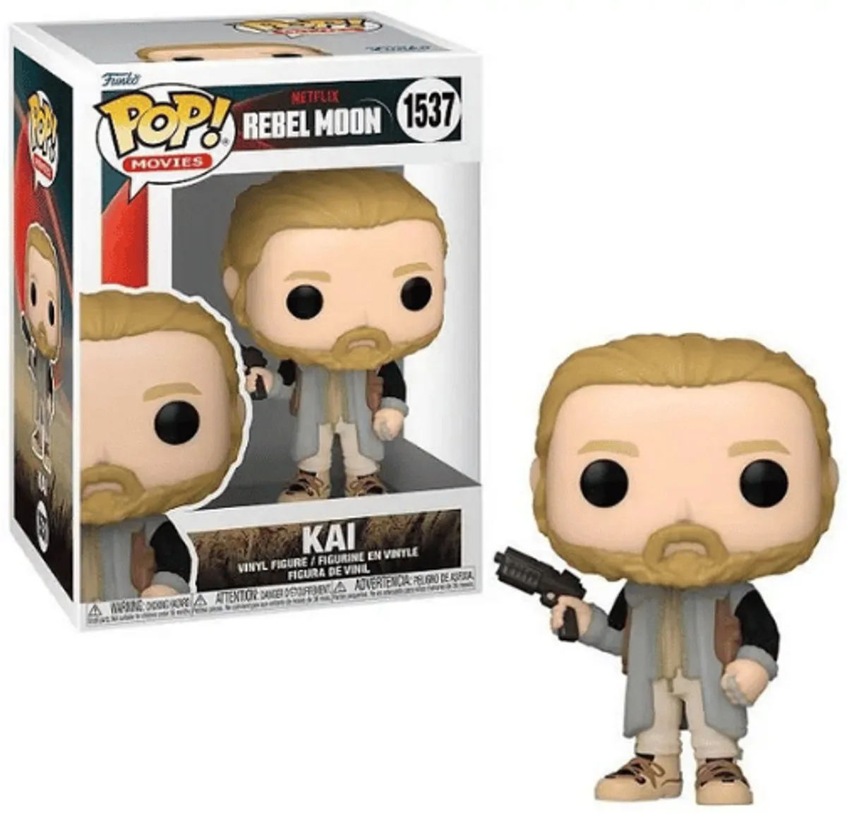 Funko Pop Rebel Moon Kai Movies #1537 - 9,5 cm - Multi