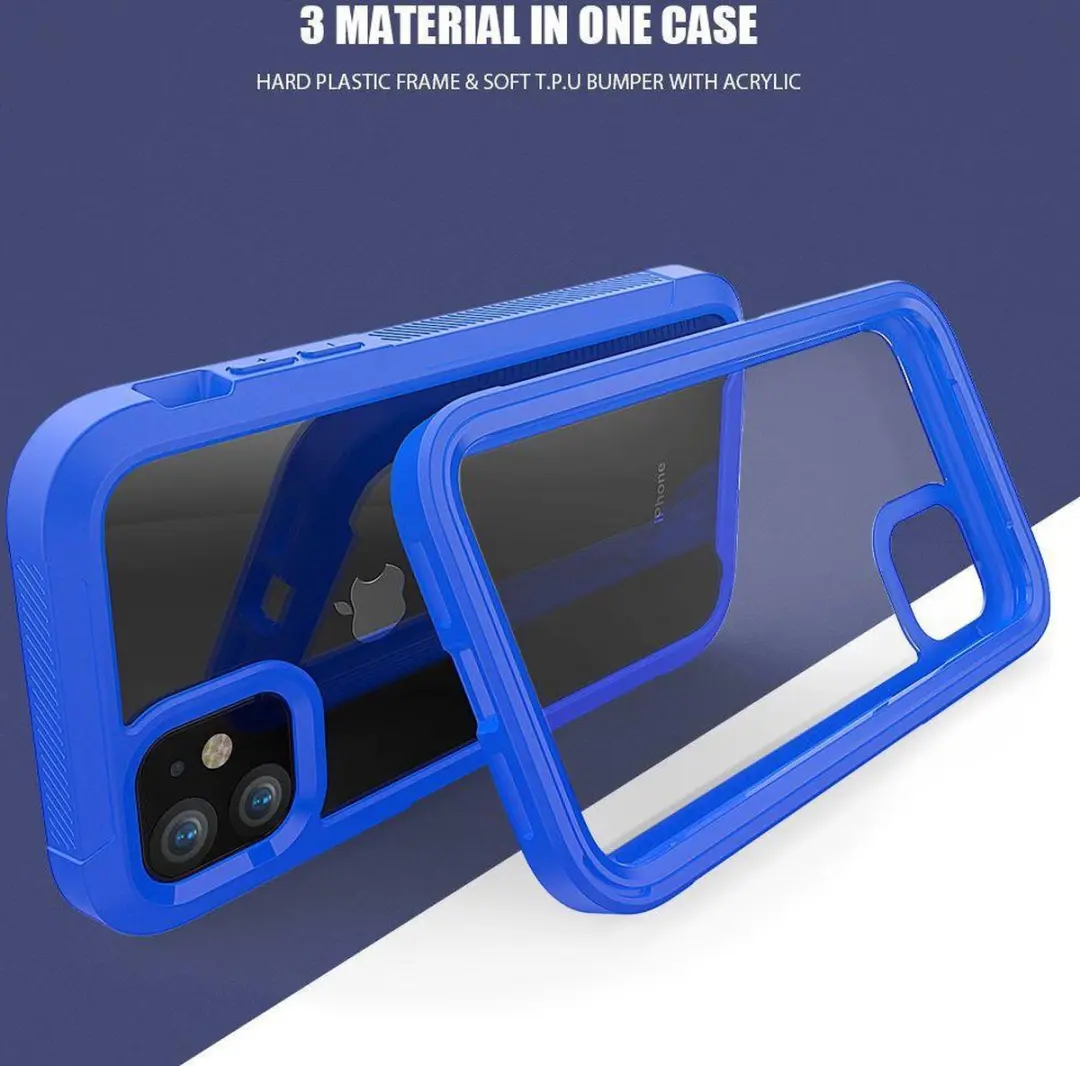 Selected Hoesje iPhone 11 Full Protect - Blauw