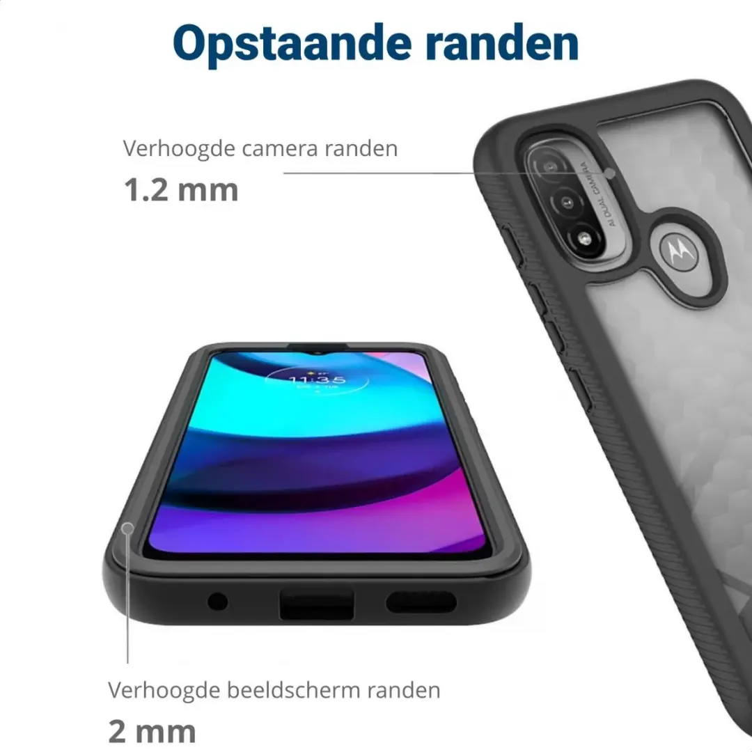 Motorola Moto E20 Hoesje - Blauw