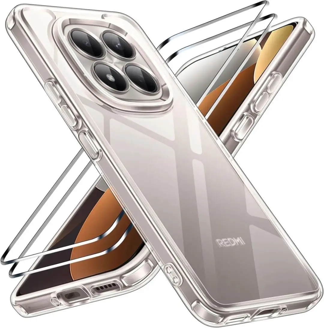 Selected Transparant TPU Hoesje Xiaomi Redmi Note 15 Pro 5G
