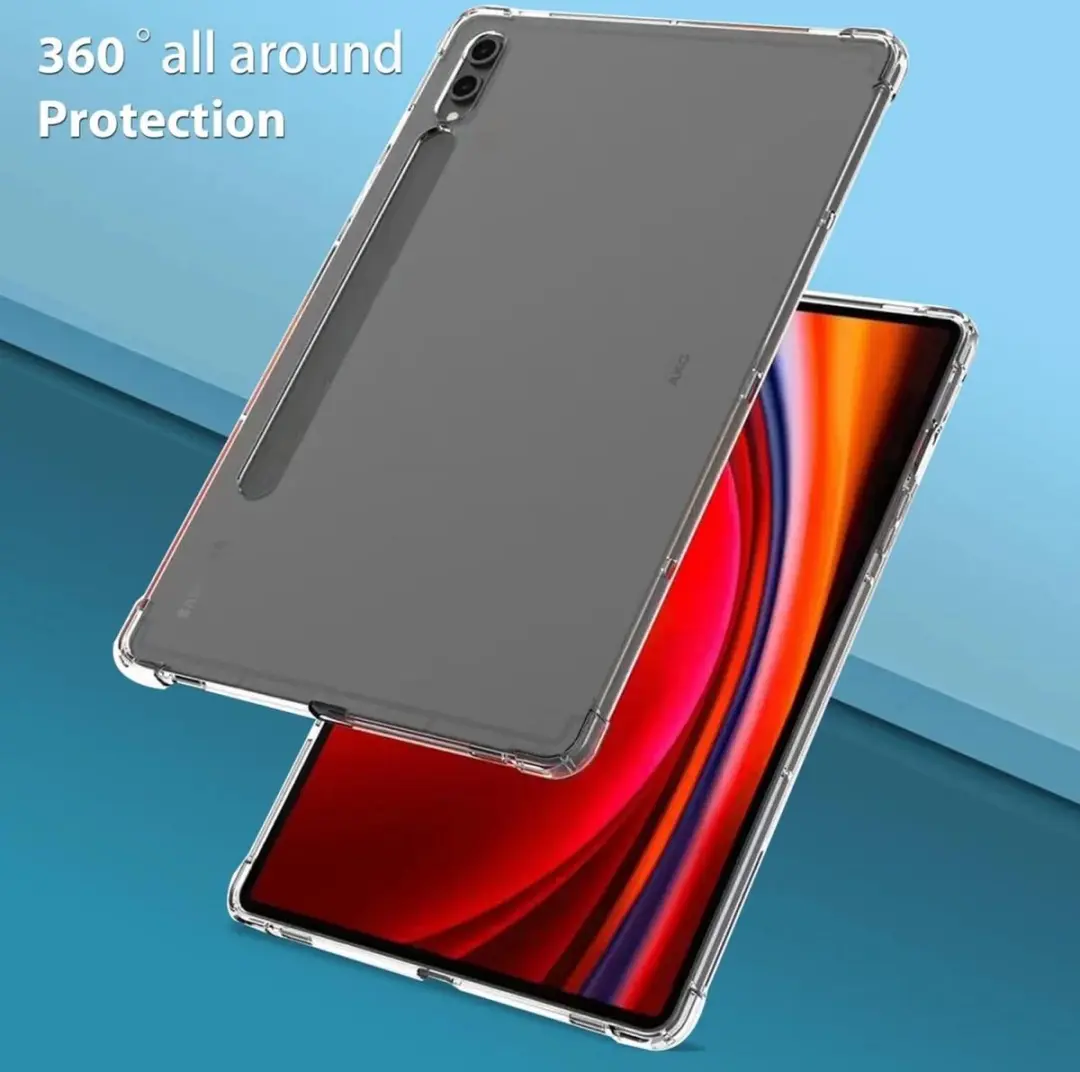 Selected TPU Hoes Transparant Samsung Galaxy Tab S9 Plus
