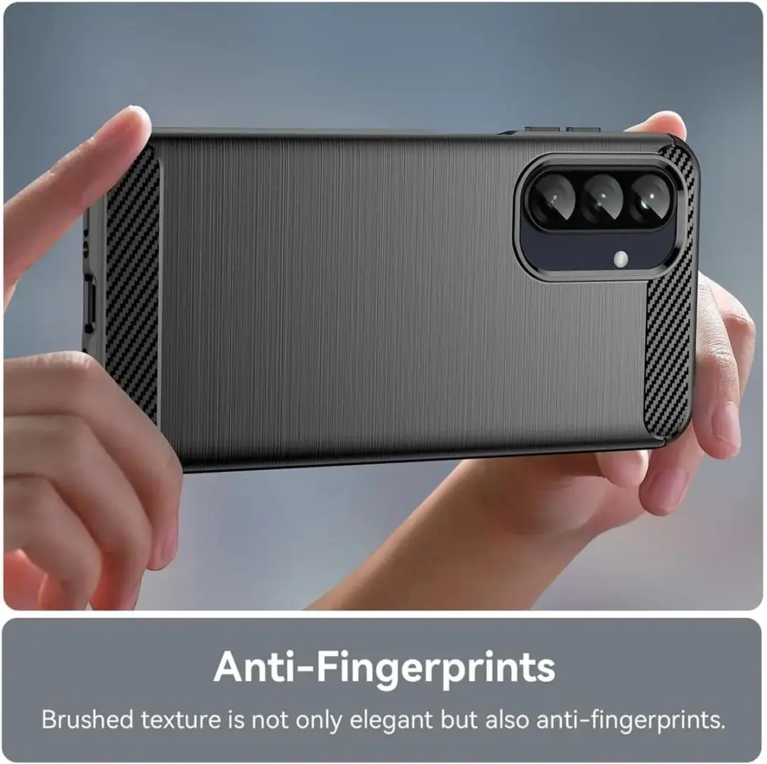 Selected TPU Hoesje Samsung Galaxy A37 - Zwart