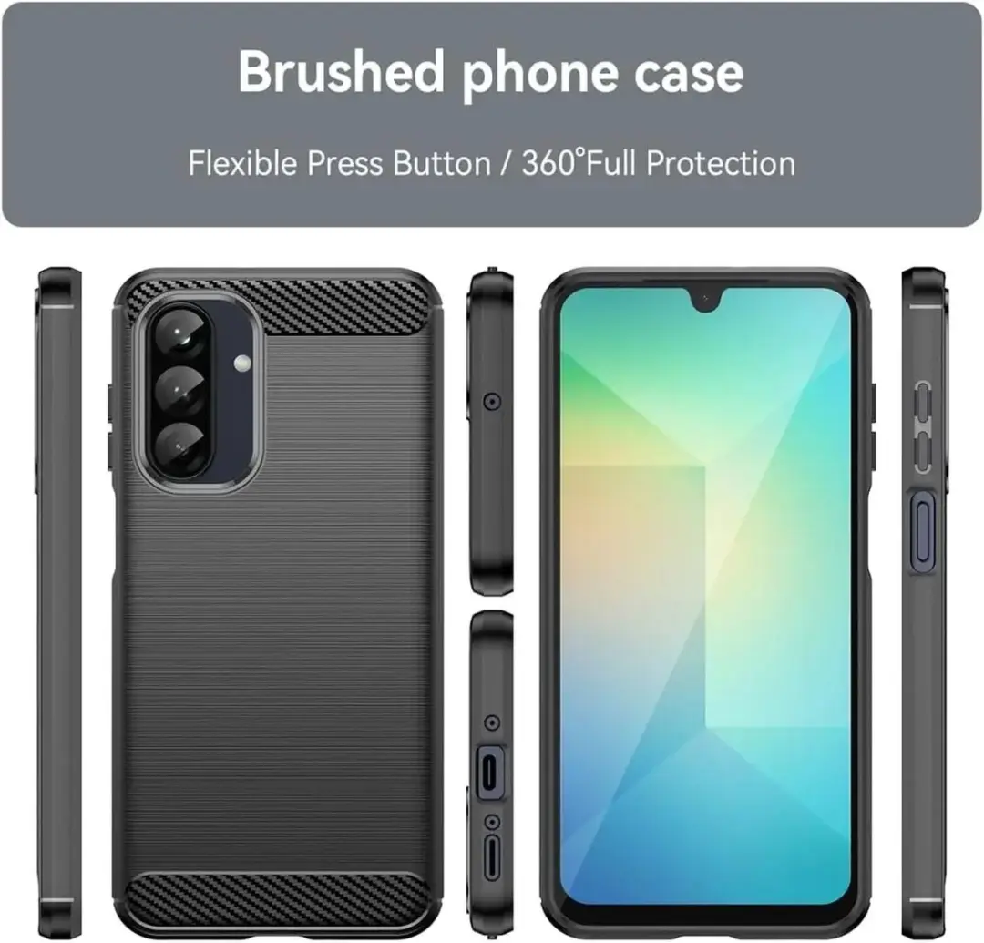 Selected TPU Hoesje Samsung Galaxy A37 - Zwart