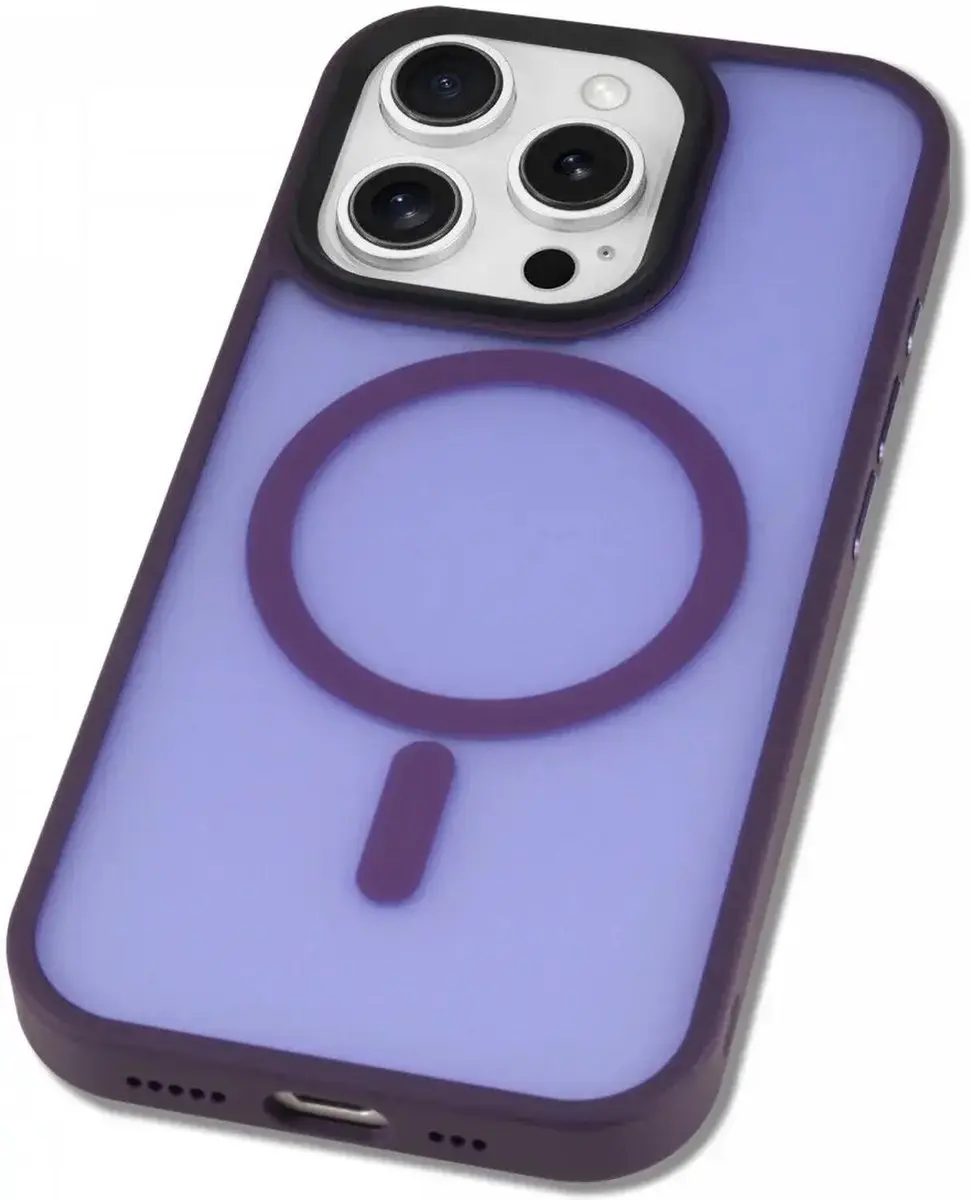Selected Hoesje iPhone 16 Pro MagSafe Paars - afbeelding 6 van 6