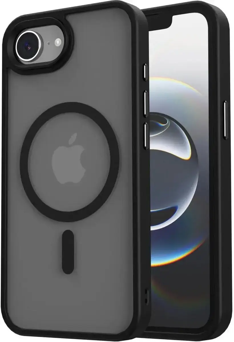 Selected Hoesje iPhone 16e/17e MagSafe Matte Zwart