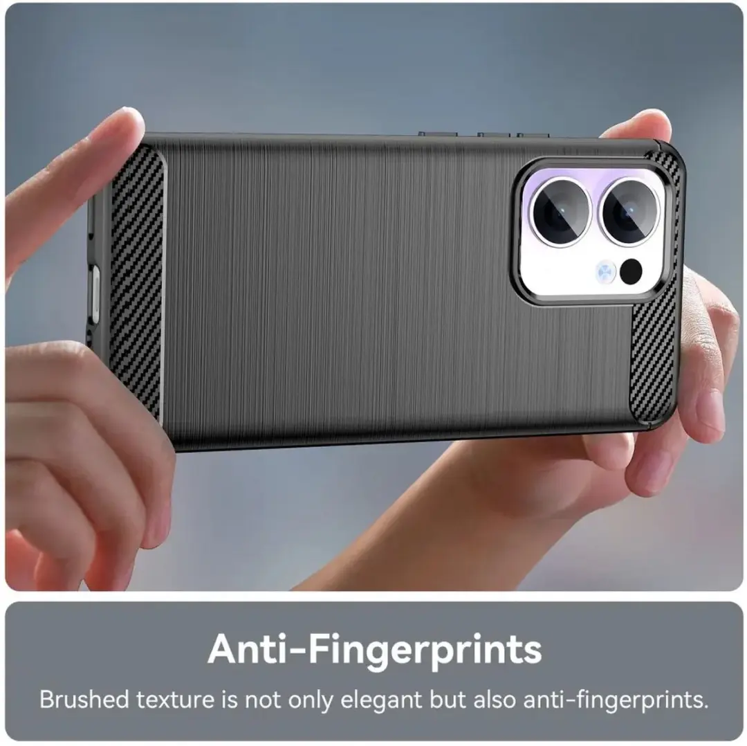 Selected TPU Hoesje Oppo Reno 13 F - Zwart