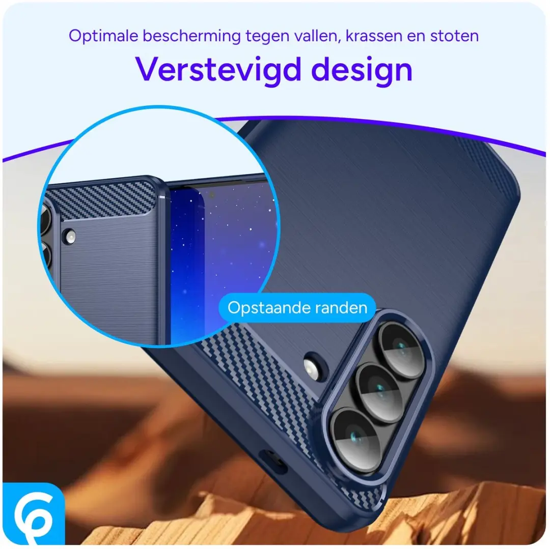 Selected TPU Hoesje Samsung Galaxy S26 Plus - Blauw
