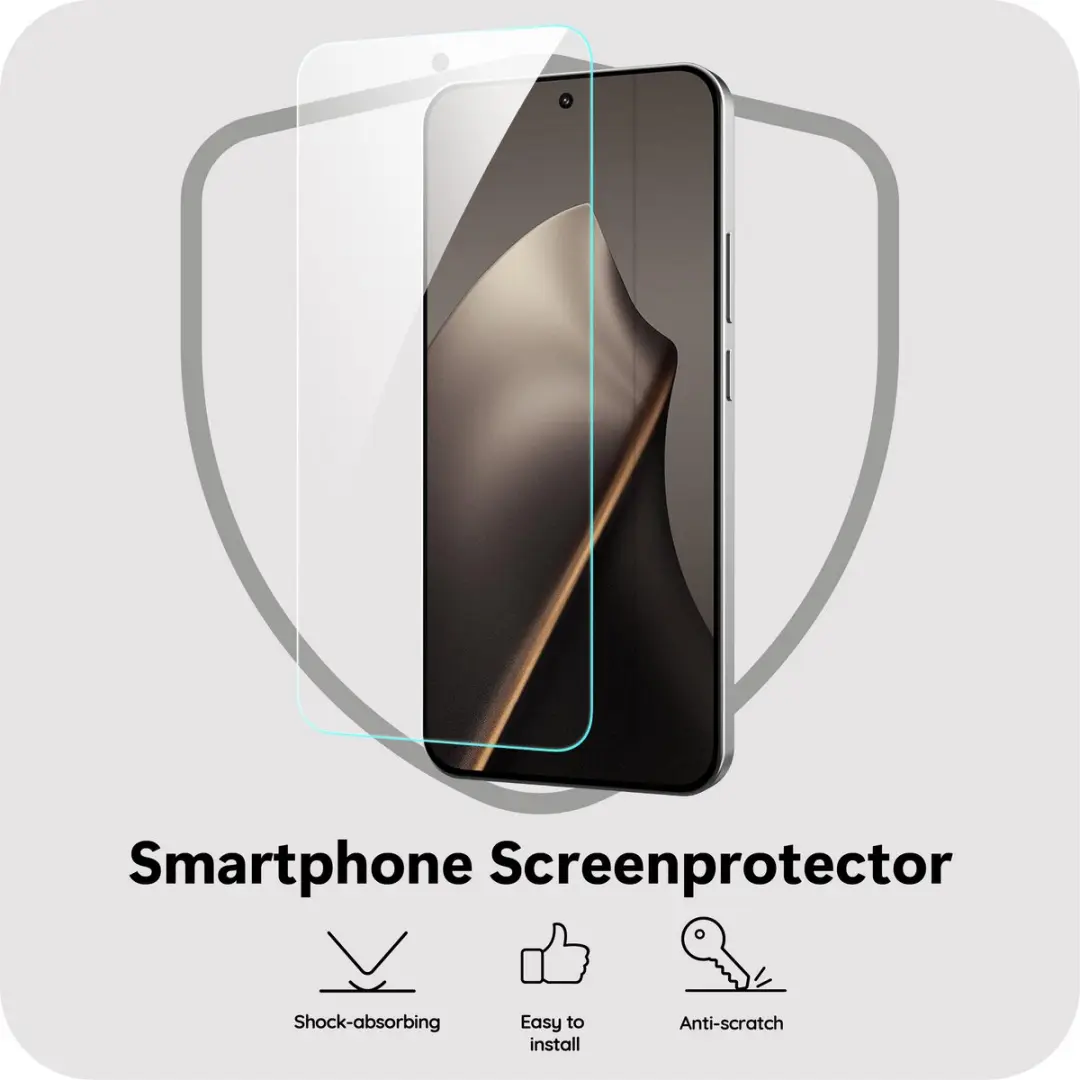 Just in Case Screenprotector Xiaomi 15T/15T Pro - Gelaagd Glas