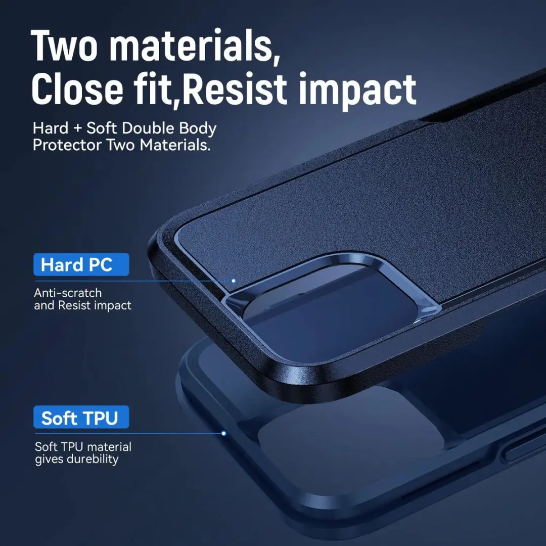 Selected Back Cover iPhone 14 Pro Blauw