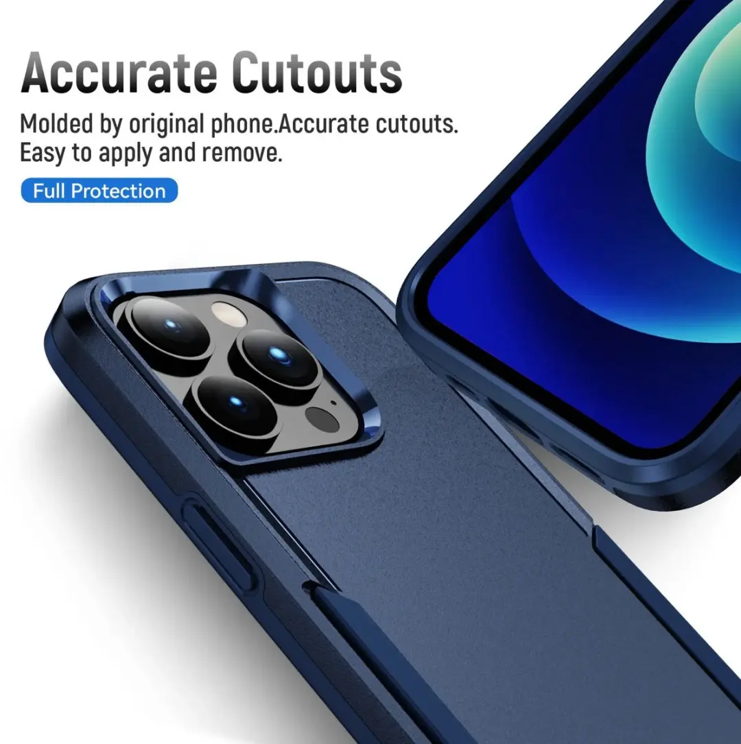 Selected Back Cover iPhone 14 Pro Blauw