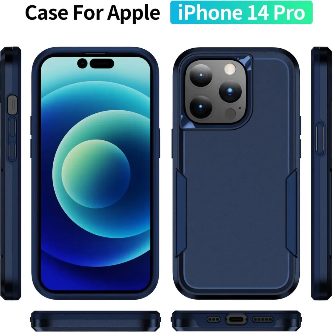 Selected Back Cover iPhone 14 Pro Blauw - afbeelding 6 van 6